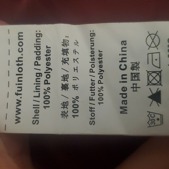 NWT Burgundy vest - Picture 6 of 6